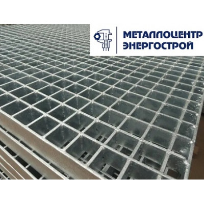 Прессованный решетчатый настил Р 34*33/25*2 1000х1000