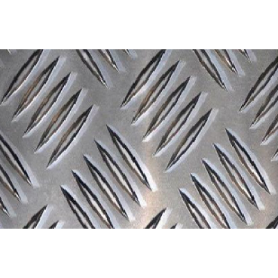 Лист нержавеющий рифленый ЧЕЧЕВИЦА 1,2х1250x2500мм